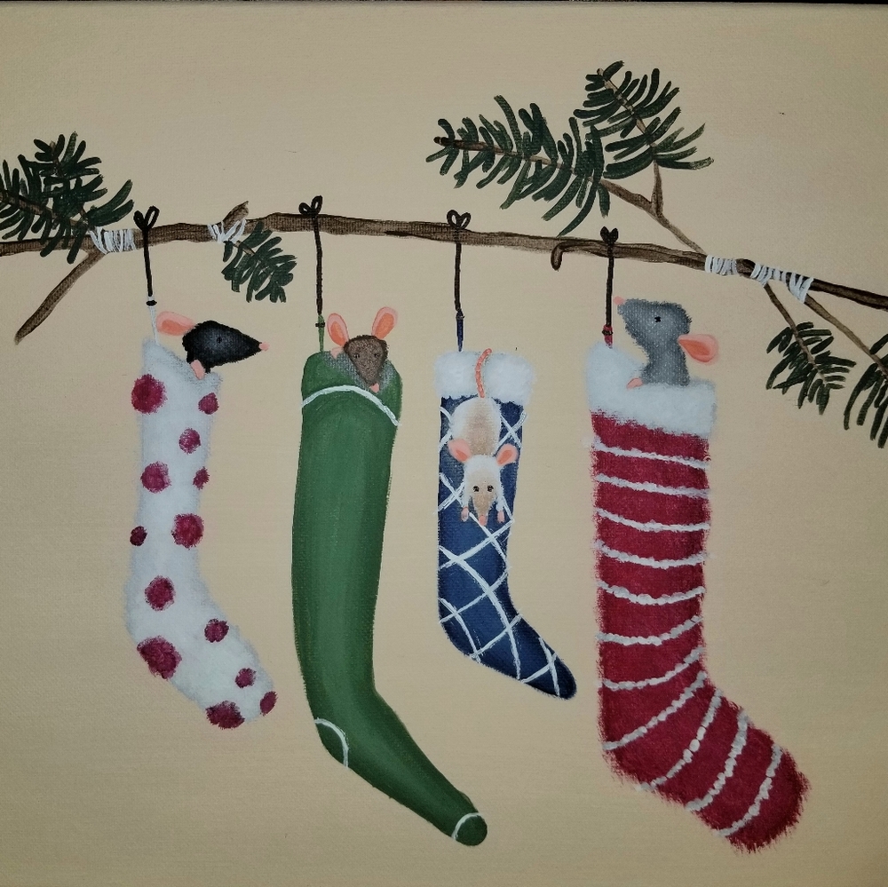 Cozy Critters Painting